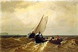Famous Boat Paintings - Fishing Boat in the Bay of Fundy